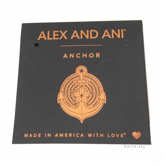 LAST ONE 🆕 ALEX AND ANI anchor II bracelet - Picture 4 of 5